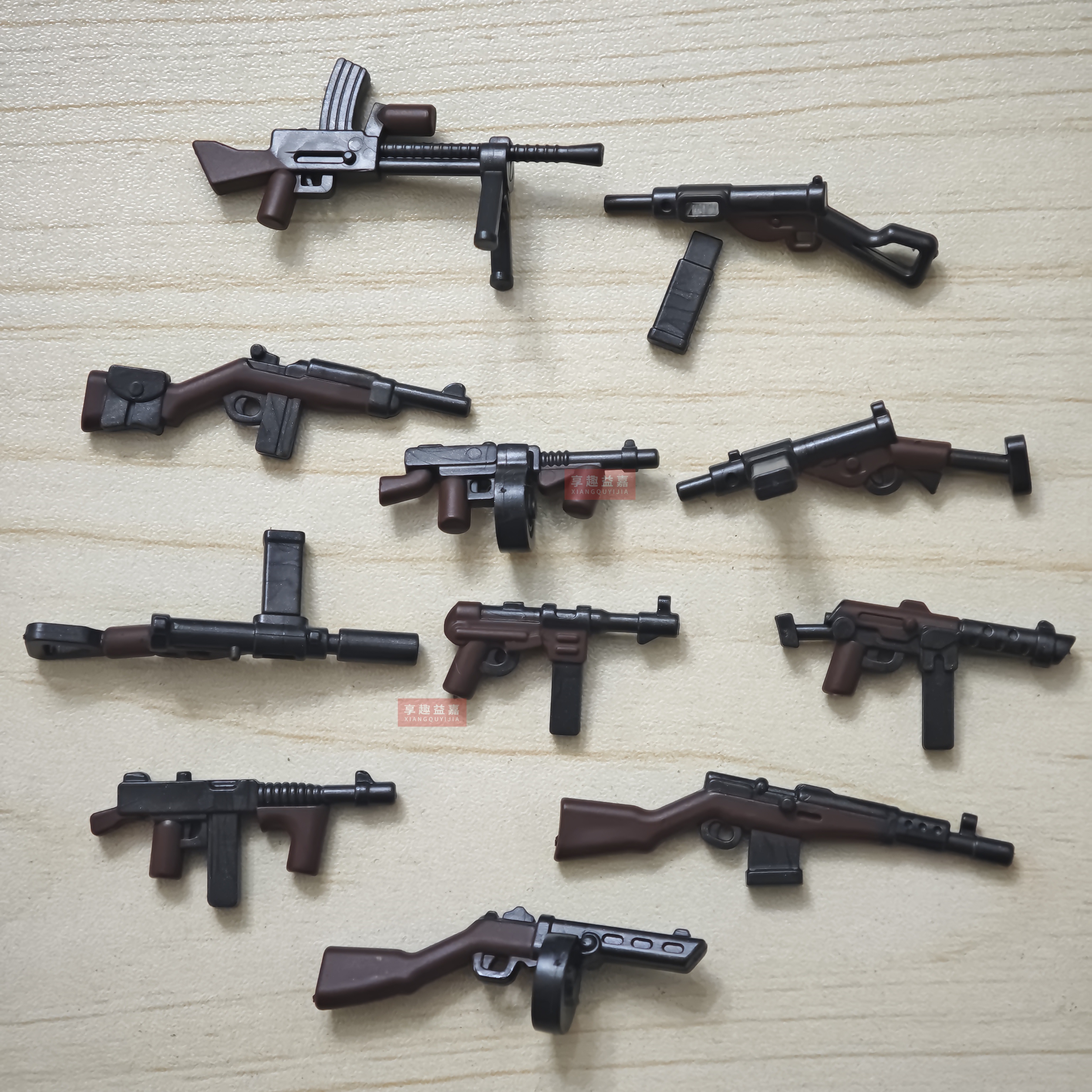Military WW2 Guns Soldier MOC  – Lego Minifigure Holder recenzja i cena