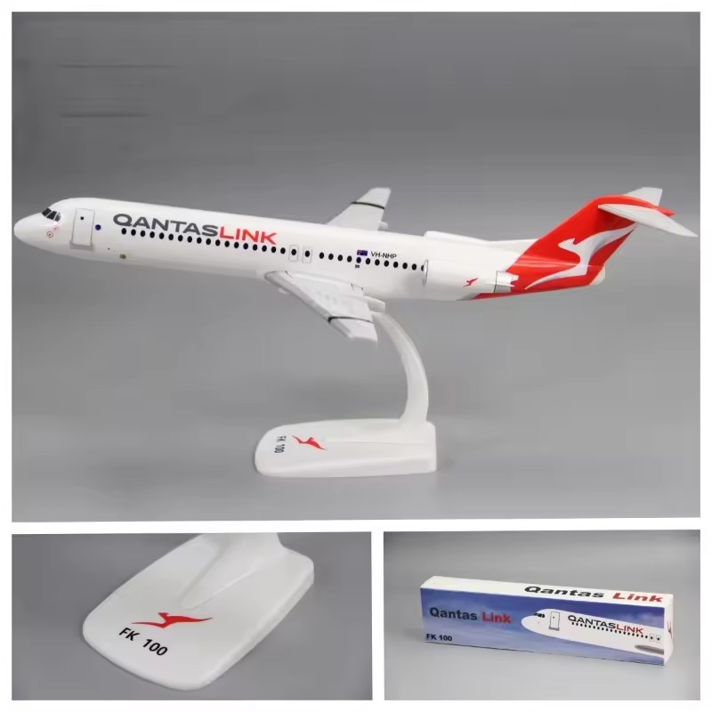 New 1:100 Scale Fokker FK-100  – Model Airplane Plastic recenzja i cena