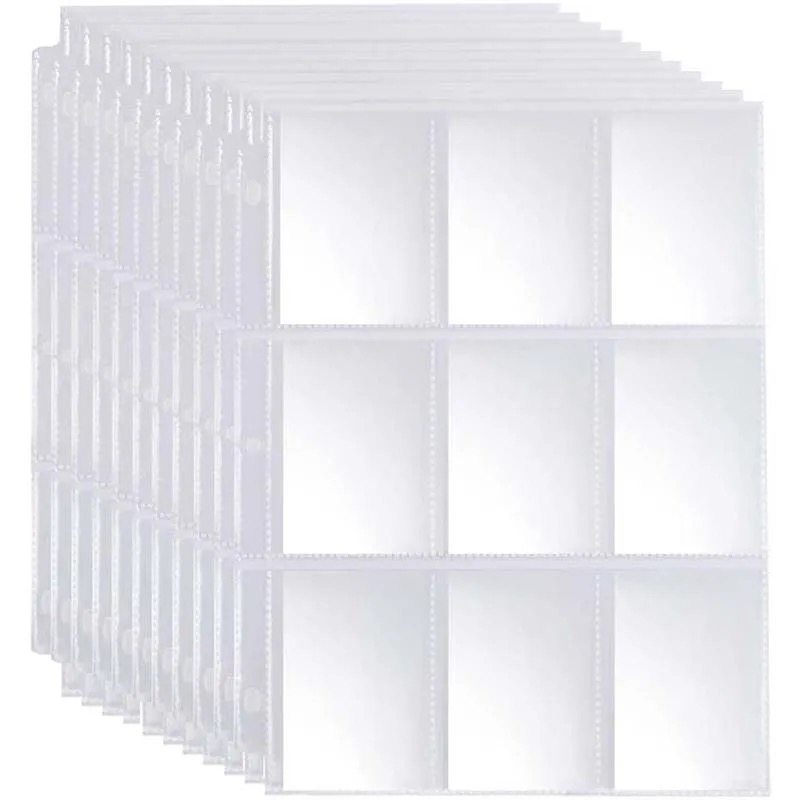 50pcs 9 Pocket Trading Gaming  – Card Penny Sleeve recenzja i cena