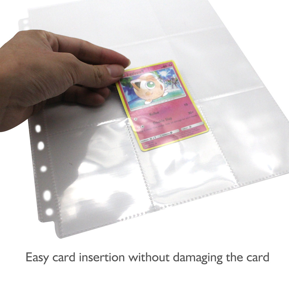 50pcs 9 Pocket Trading Gaming  – Card Penny Sleeve recenzja i cena