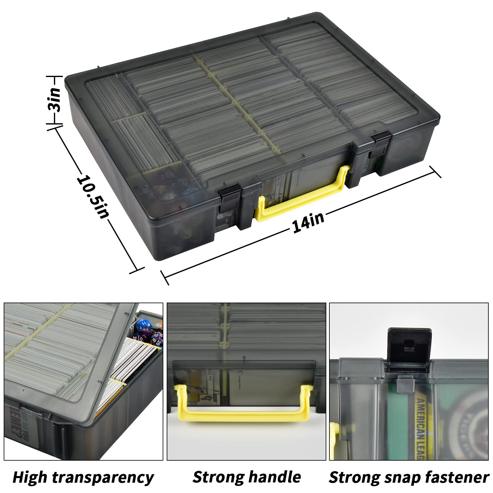 Clear Trading Card Storage Box – Trading Card Binder recenzja i cena