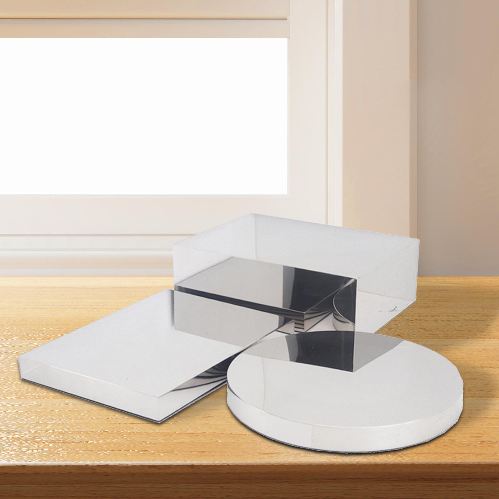 3Pcs Display Risers Stand Silv – Display Risers Set recenzja i cena