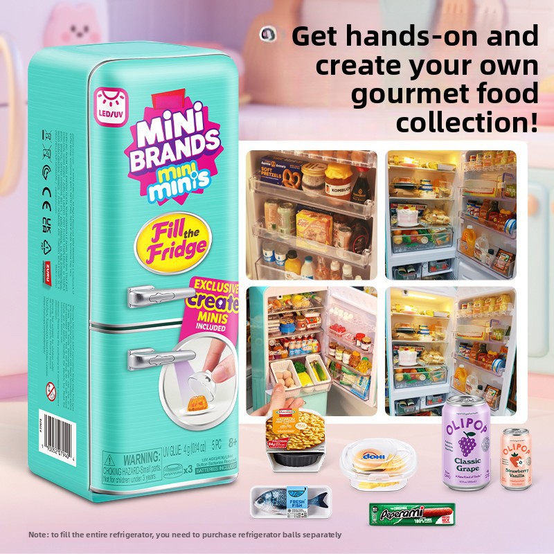 Led Light Up Mini Refrigerator – Vinyl Figure Blank recenzja i cena