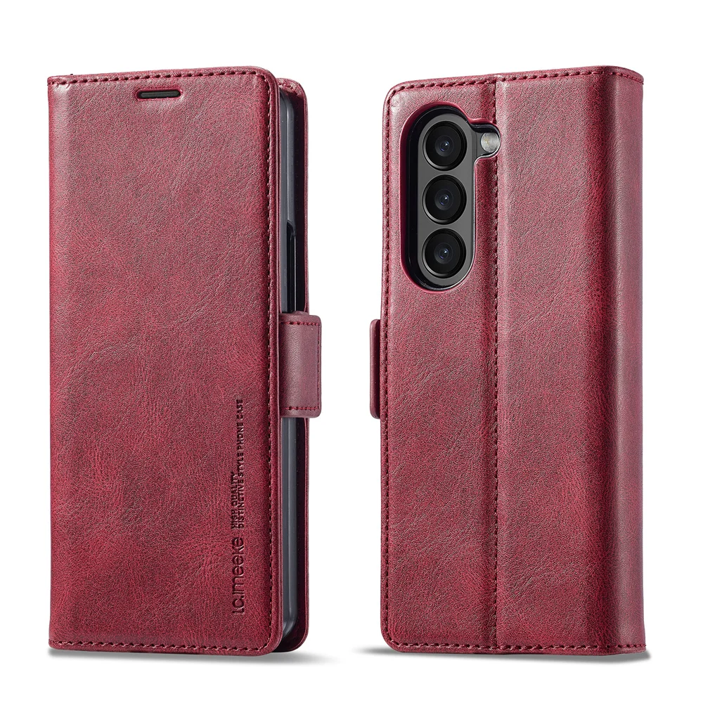 Leather Wallet Phone Case For  – Card Top Loader recenzja i cena