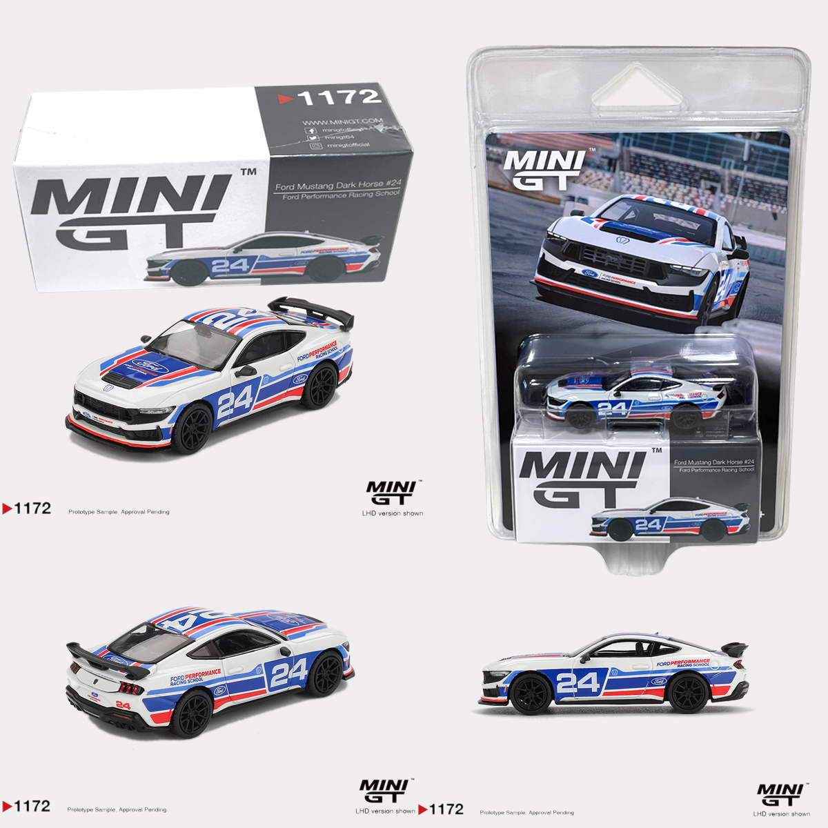 Ford Mustang MGT01172 in Stock – Die Cast Car 1 64 recenzja i cena