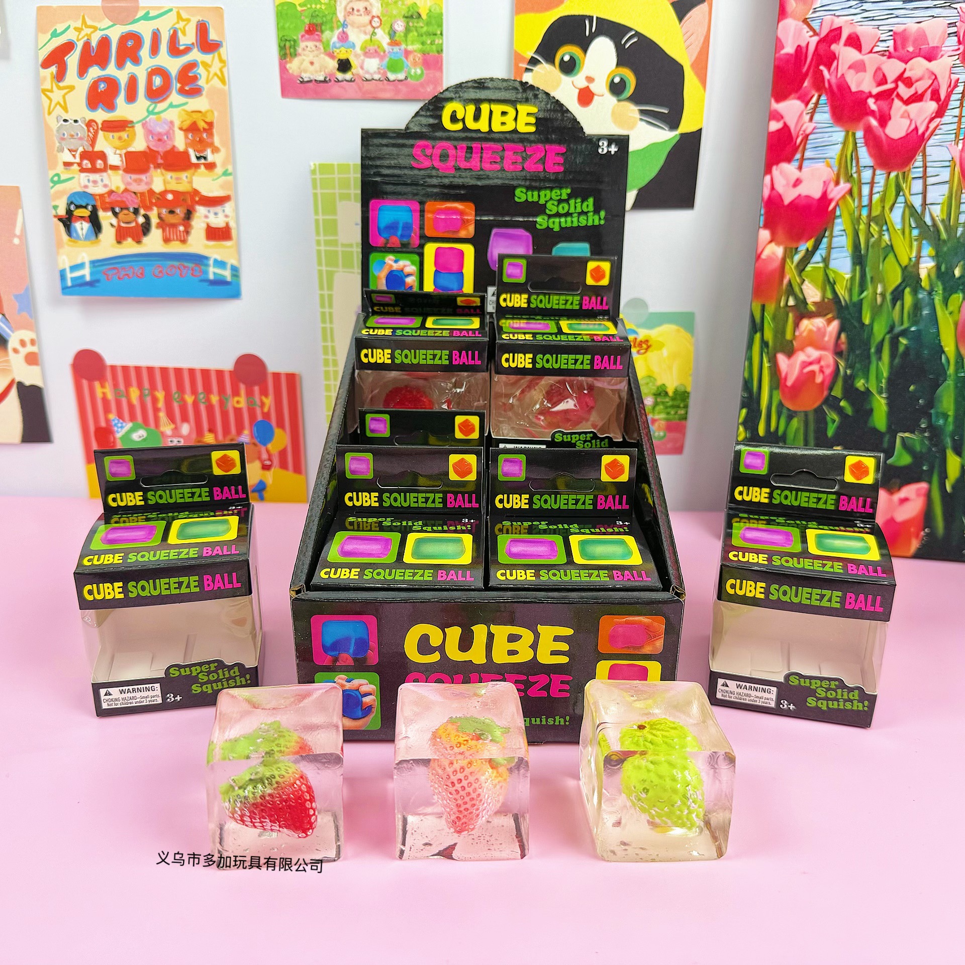 12pcs/Full Case Clear Ice Cube – Fidget Cube Original recenzja i cena