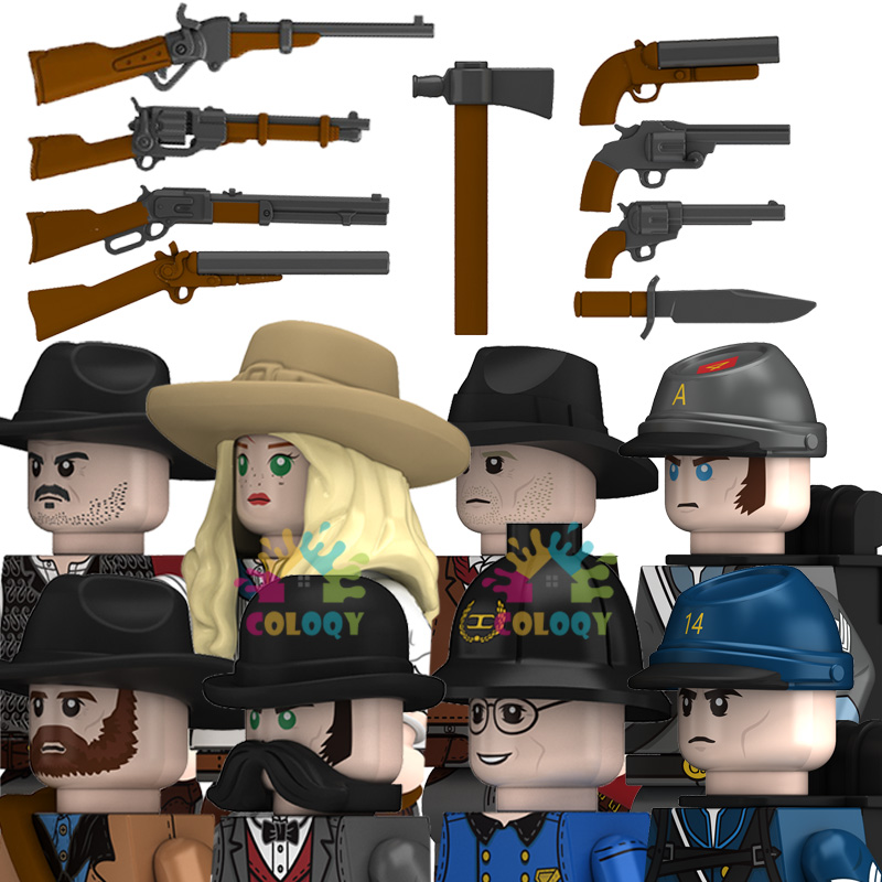 Kids Toys Cowboy Building Bloc – Lego Minifigure Holder recenzja i cena
