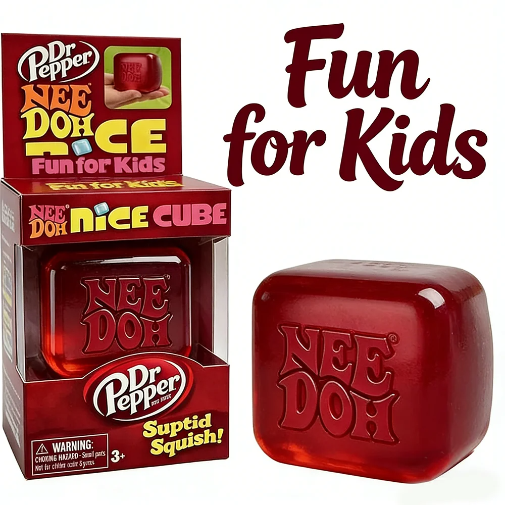 Dr Pepper & Schylling Nee Doh  – Fidget Cube Original recenzja i cena