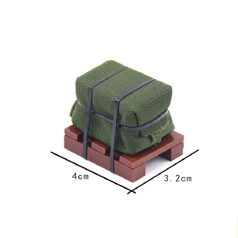 WW2 Military Air Drop Crate Bu – Lego Minifigure Holder recenzja i cena
