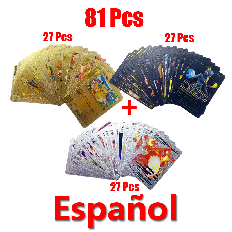 81-15Pcs Pokemon Cards Gold Si – Pokemon Binder Card recenzja i cena