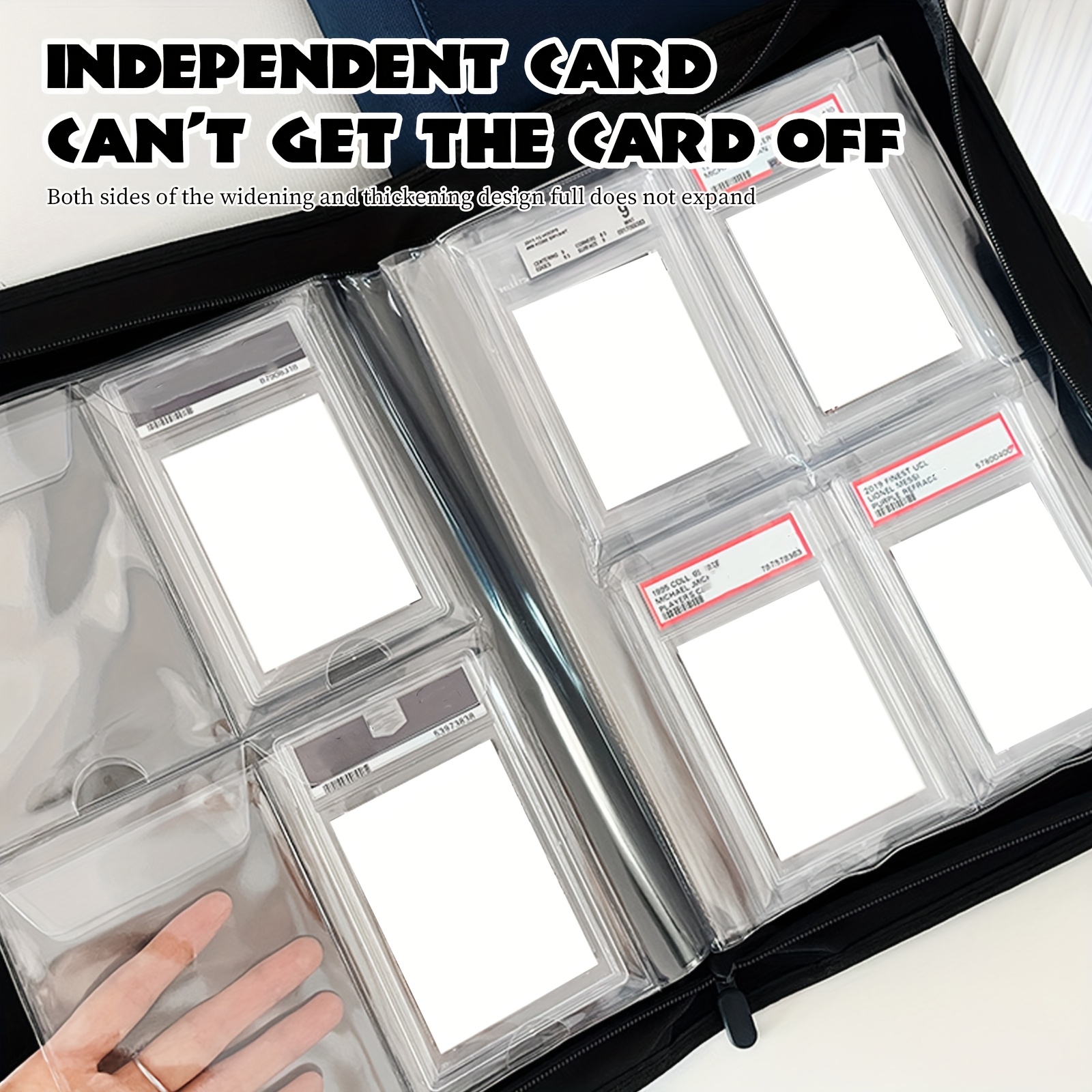 1pc Zip Trading Card Binder, C – Trading Card Binder recenzja i cena