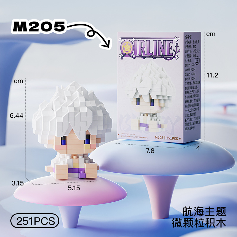 New ONE PIECE Sun God Nika Luf – Building Block Mini recenzja i cena