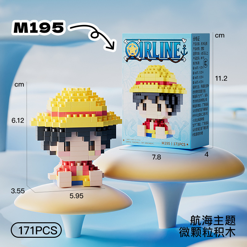 New ONE PIECE Sun God Nika Luf – Building Block Mini recenzja i cena