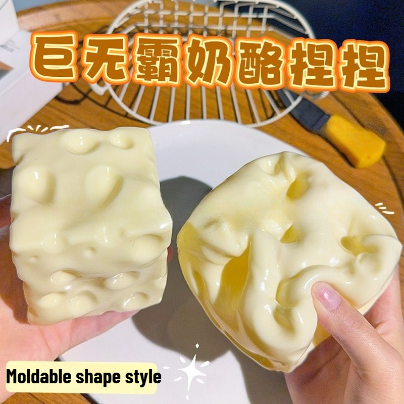 Jumbo Cheese Cube Stress Ball  – Fidget Cube Original recenzja i cena