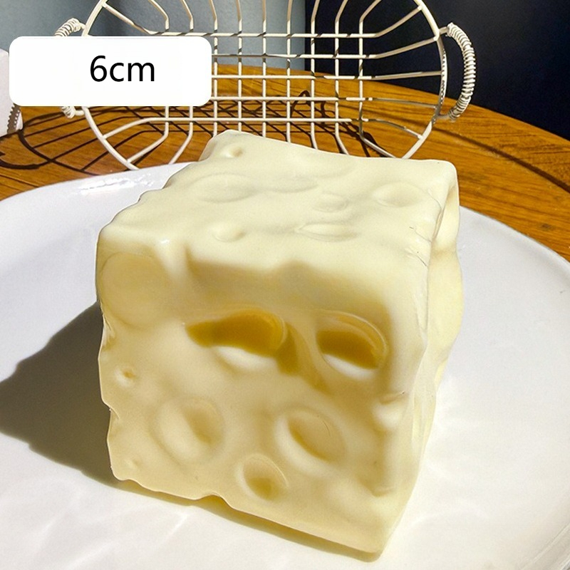 Jumbo Cheese Cube Stress Ball  – Fidget Cube Original recenzja i cena